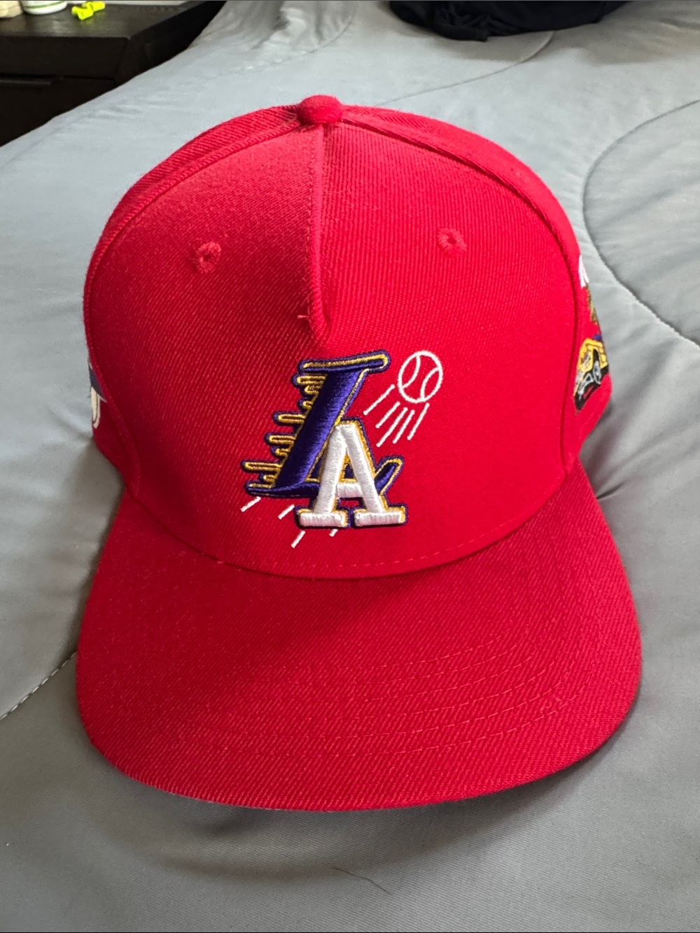 Twnty Two Red Baseball Cap with LA Logo